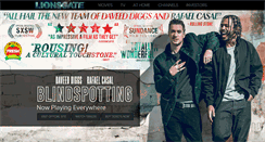 Desktop Screenshot of music.lionsgate.com